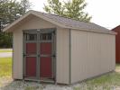 10x14 Front Entry Peak Style Storage Shed