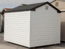 8x10 Madison Series (Economy Line) Peak Roofline Storage Shed with Vinyl Siding