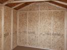 Inside View: 8x10 Economy Style Madison Peak Storage Shed from Pine Creek Structures