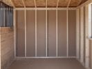 10x20 Run In Horse Barn with Tack Room